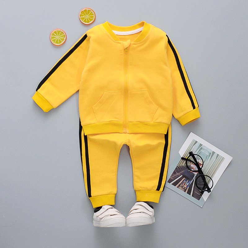 New Kids Clothing 1-13 Years Track Suit Children Boys Girls Winter Sports Clothes Joggers Set Zipper Sweatshirt Suit Kids Set