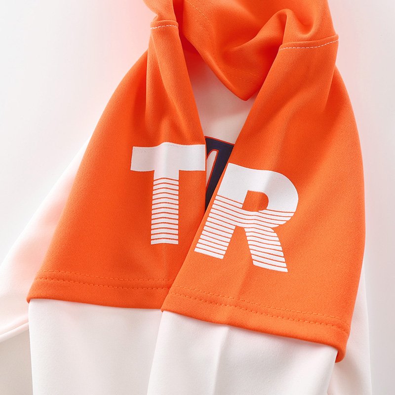 Children's hooded sweatshirt color matching boys and girls fall style hooded fashion clothing