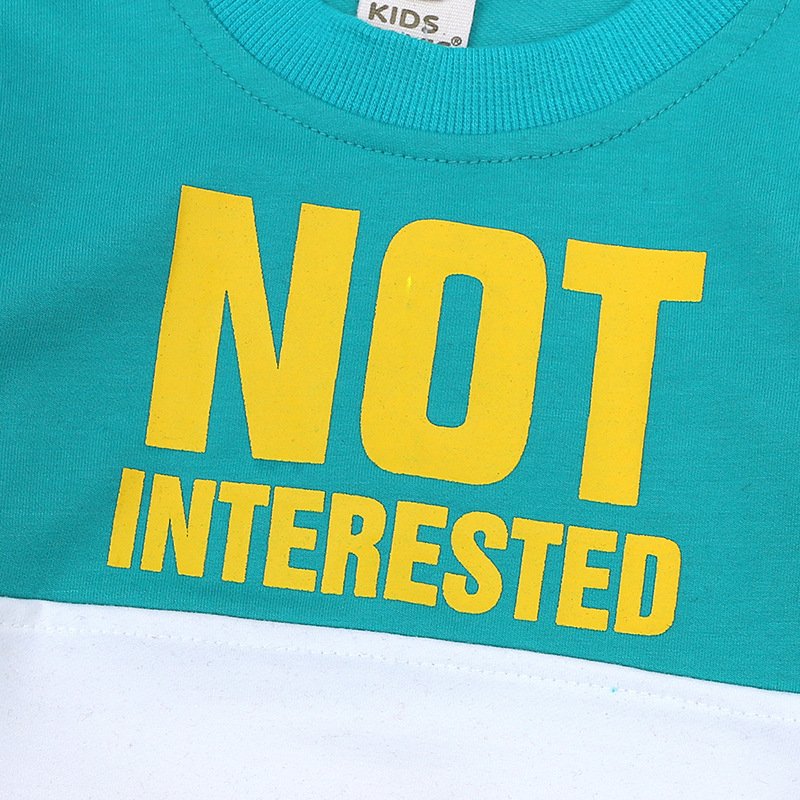 Wholesale Baby Boy Set Casual Cartoon Fashion Color-Matched Sleeve Style for 1 2 3 Years Winter Season