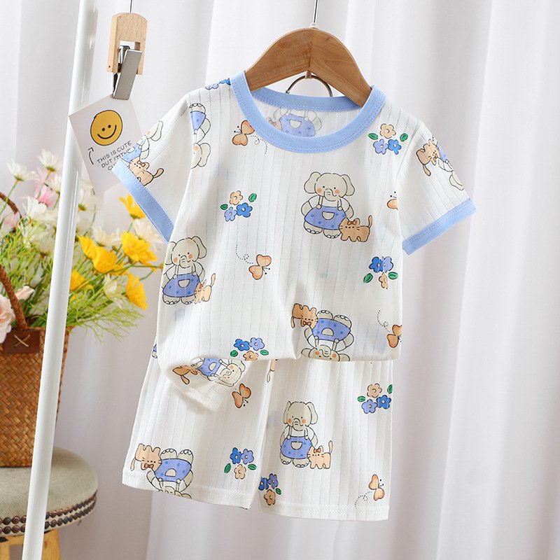 Summer Style Kids Clothing Sets For Boys Cotton T-Shirts Cartoon Kids Clothing Sets Wholesale
