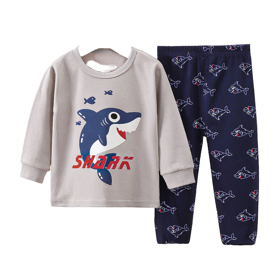 Children's Winter Thermal Underwear Set Boys Wool Silk Boneless Autumn Clothes Home Comfortable Boys clothing sets/Boy clothing