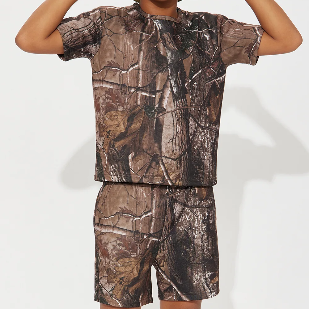 Boys Clothing Sets Children's Cotton T-Shirt and Short Sleeved Top Shorts 2-Piece Boy Clothes Kids Shorts Sets for Baby Boys