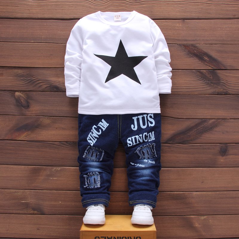 High quality wholesale custom 2018 child fashion clothes boys trendy clothing kids clothes with best service and low price