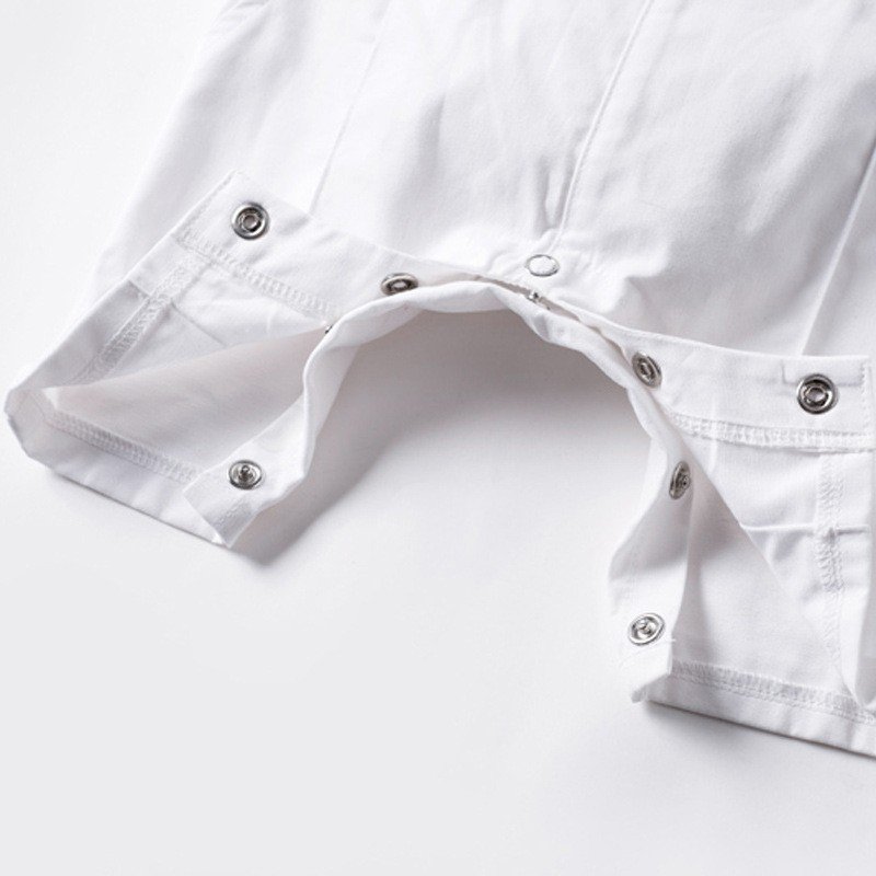 Summer Kids Gentlemen Bodysuit With Straps Trousers Newborn Clothing Infant Baby Boys Baptism Clothes Suit