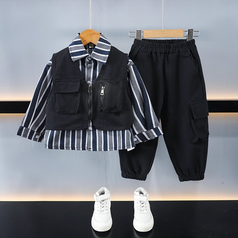 Little Boys Printed Clothes Set Baby Boy Clothes Birthday Gift Baby Boys' Clothes Sets