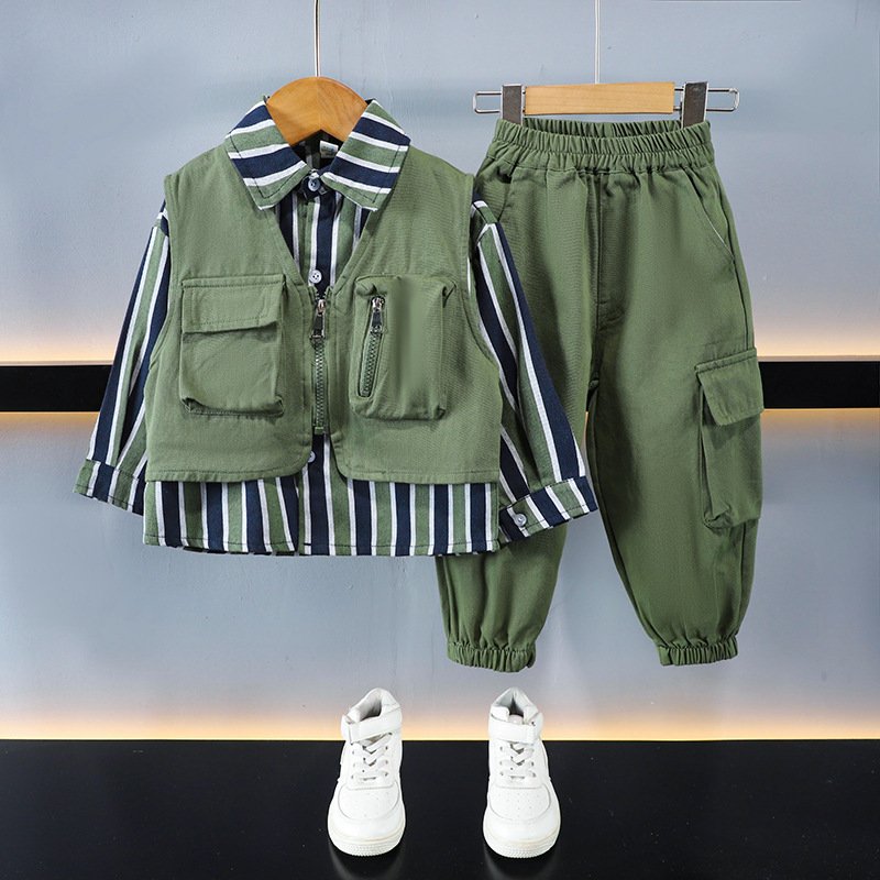 Little Boys Printed Clothes Set Baby Boy Clothes Birthday Gift Baby Boys' Clothes Sets