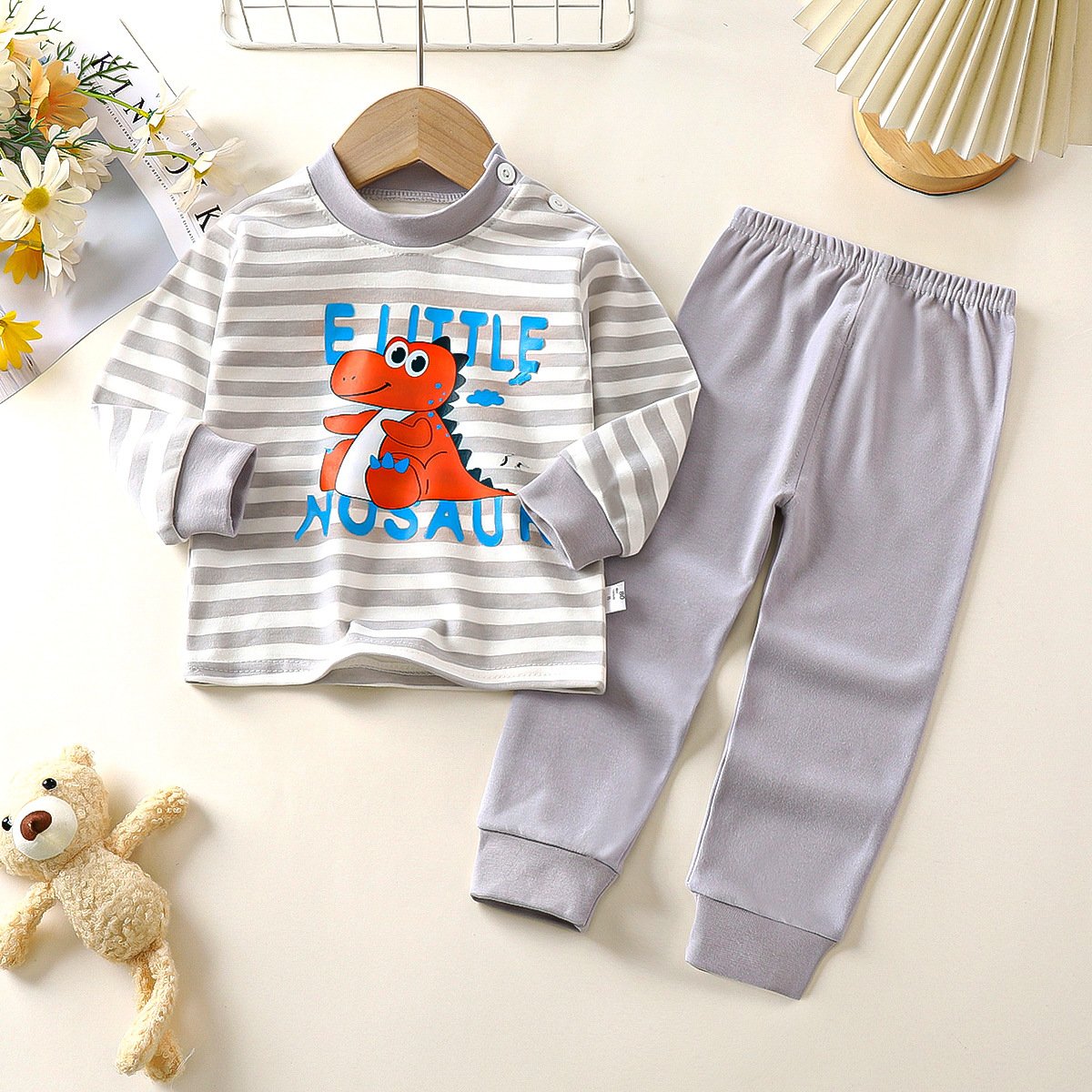 Hot selling children's underwear set baby pure cotton new warm children's clothing