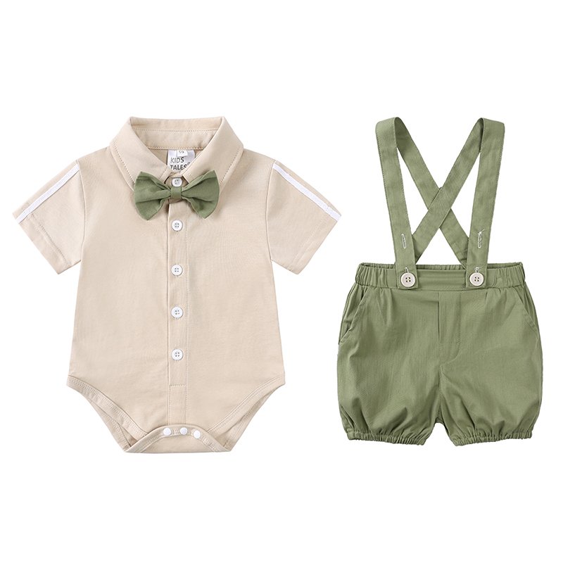 newborn baby boy girls summer clothes cotton baby suit toddler boys clothing sets wholesale