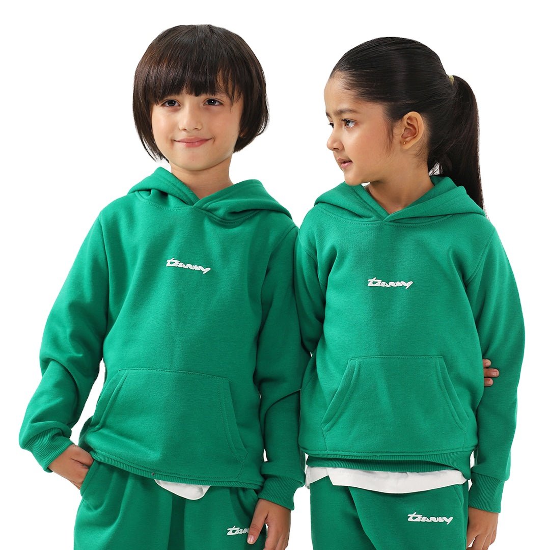 Giggly Greens Kids Fleece Co-ord Set Winter Sweat Suits for Boys and Girls Wholesale Children's Fleece Shorts