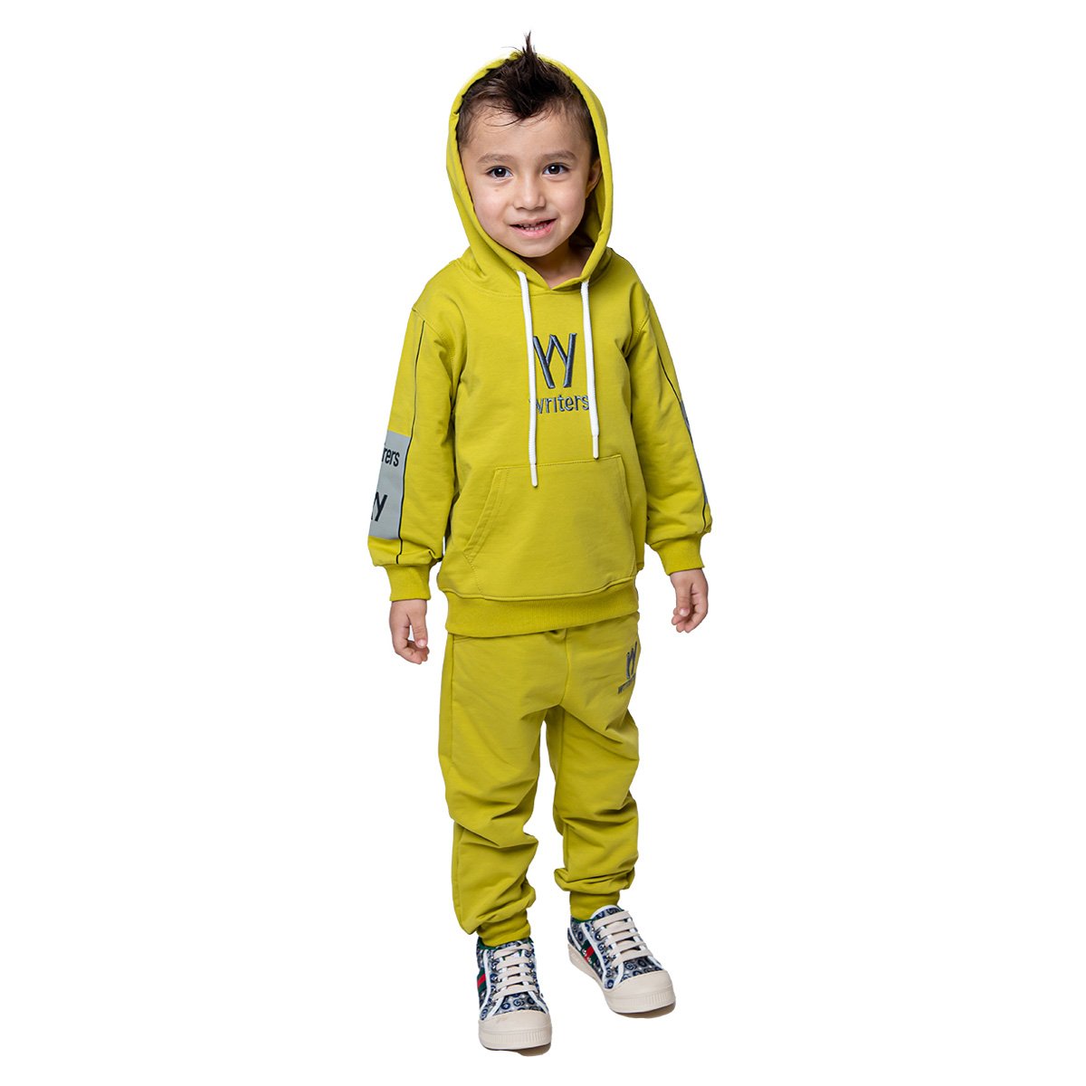 High Quality Custom Hoodie Sets for Boys 2-Thread Footer Long Sleeves Baby Age Group Wholesale Clothing from Uzbekistan