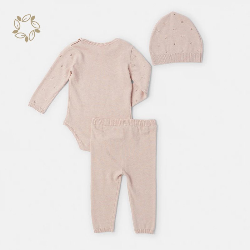 Organic cotton 3 Piece Organic Newborn Set toddler boys baby clothing sets organic cotton sustainable Newborn Outfits