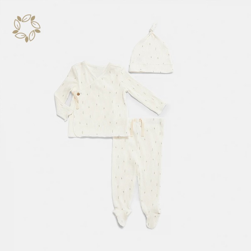 Organic cotton 3 Piece Organic Newborn Set toddler boys baby clothing sets organic cotton sustainable Newborn Outfits