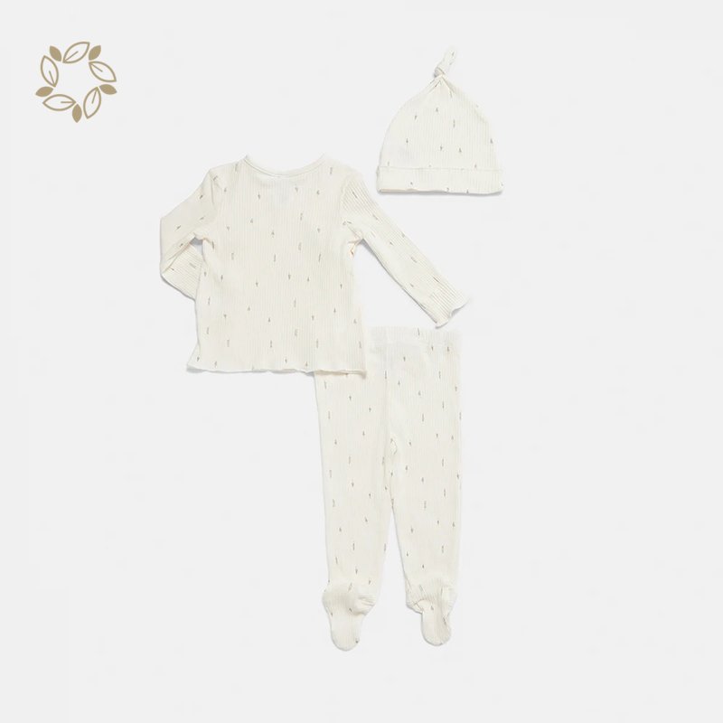 Organic cotton 3 Piece Organic Newborn Set toddler boys baby clothing sets organic cotton sustainable Newborn Outfits