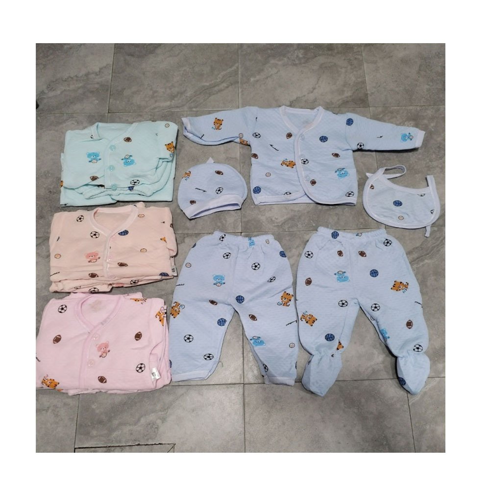 5Pcs Newborn Baby Clothes Preemie Clothing 0-3 Months Newborn Girls Outfit Boys Newborn Layette Set Pour Bebe