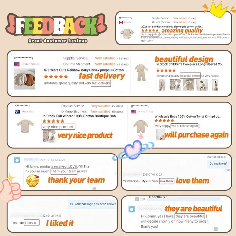 Spring Newborn Baby Clothes Set Newborn Baby Pajamas Sets Waffle Long Sleeve Cotton Boys Girls Outfits