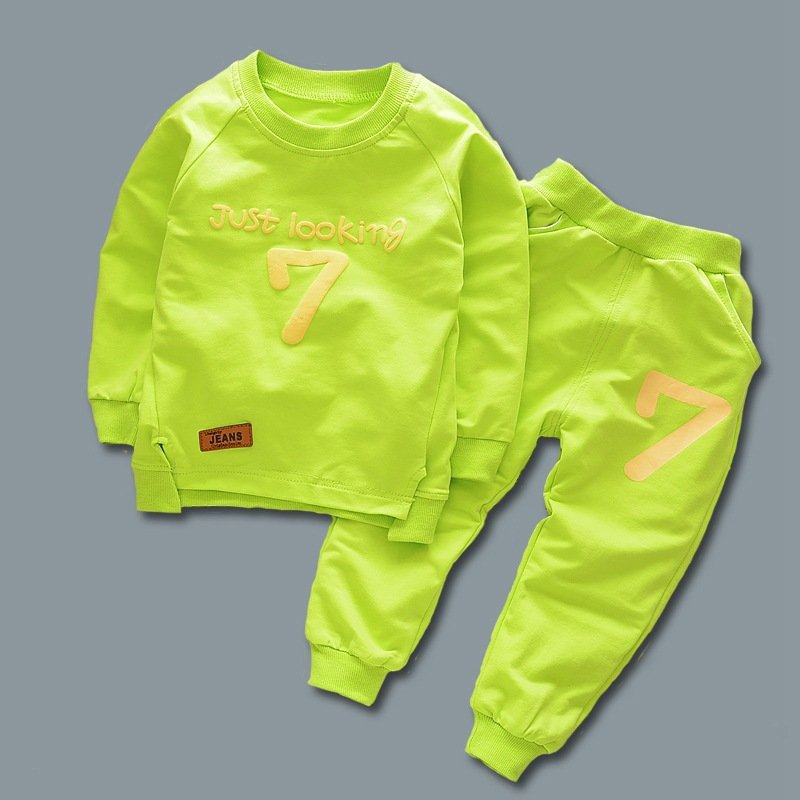 Factory Directly Outdoor Sports Children Clothing 2 Pcs Set Spring And Autumn Warm Children Clothing Set Casual Kid Clothing Set