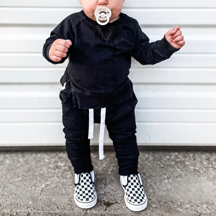 Wholesale Custom Logo Cotton Boutique Jogger 2 Piece Suits Kids Boys Tracksuits Boys Clothing Sets