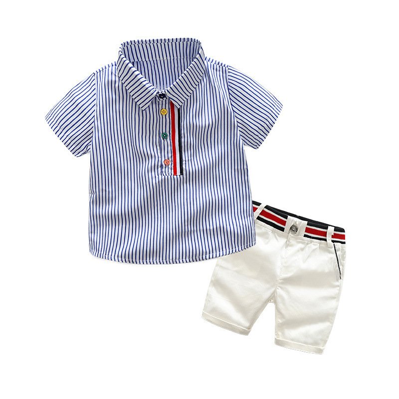 Wholesale Kids toddler Shirts and Jeans Spring baby clothing sets children designer brand kids children clothes children boys