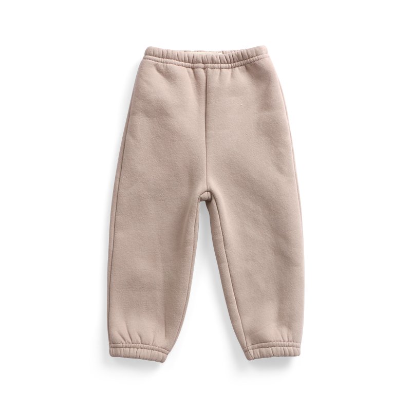 Wholesale Custom Baby Clothes Long Sleeves Crew Neck Cotton Solid Casual Autumn And Winter Baby Clothing Sets Boy