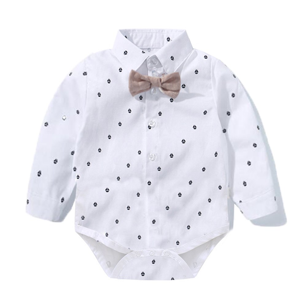 Fashion Baby Formal Suit Infant Boys Gentleman Outfits Suits Newborn Kids Boy Party Dresses Baby Boy 1st Birthday Outfit Set