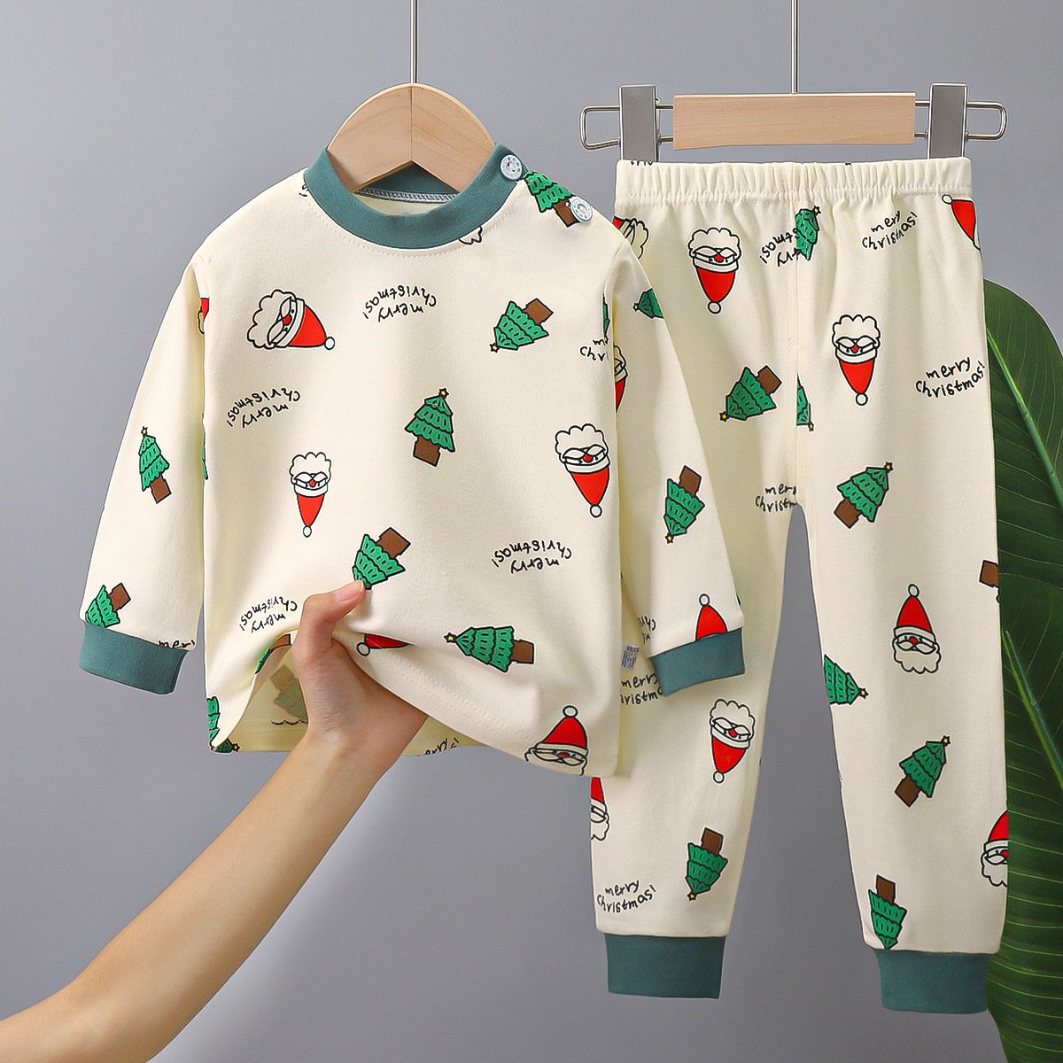 Children's Underwear Set Autumn New Baby Cotton Autumn Clothes Autumn Trousers Wholesale of Children's Wear