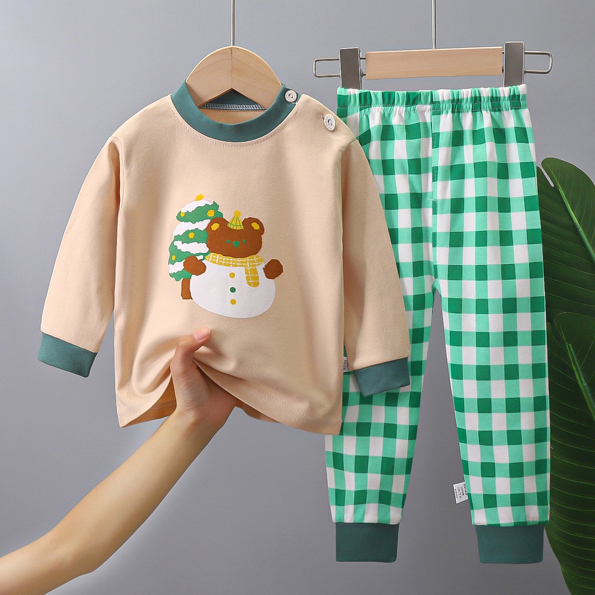 Children's Underwear Set Autumn New Baby Cotton Autumn Clothes Autumn Trousers Wholesale of Children's Wear