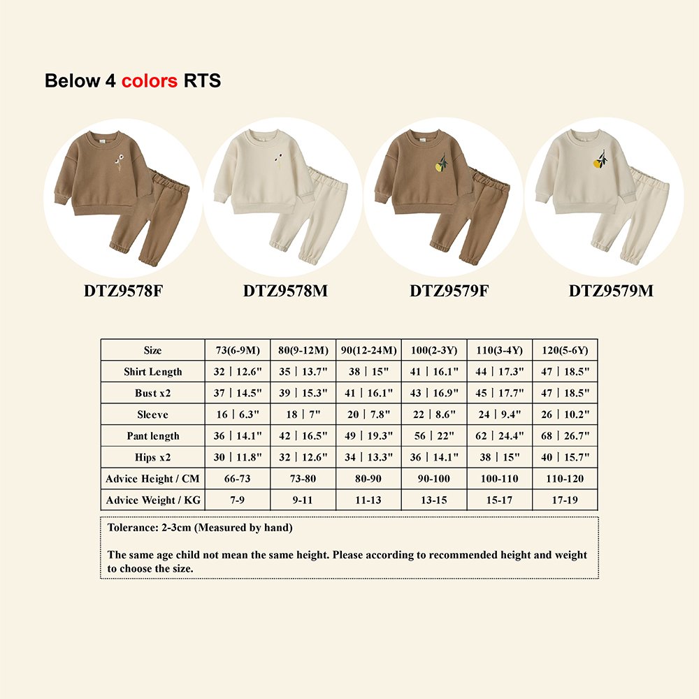 crow neck bbay sweatsuit sets toddler clothing fleece sweat suits winter kids clothes wholesale children boy girl sweatsuits set
