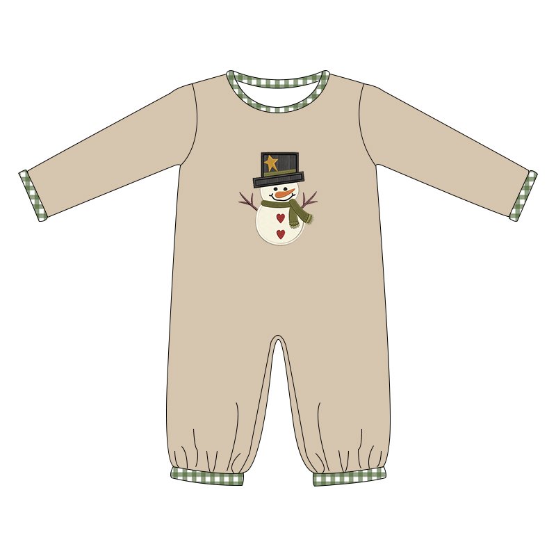 wholesale fashion kids winter clothing sibling children hoodie set snowman Christmas outfits kids boutique clothing