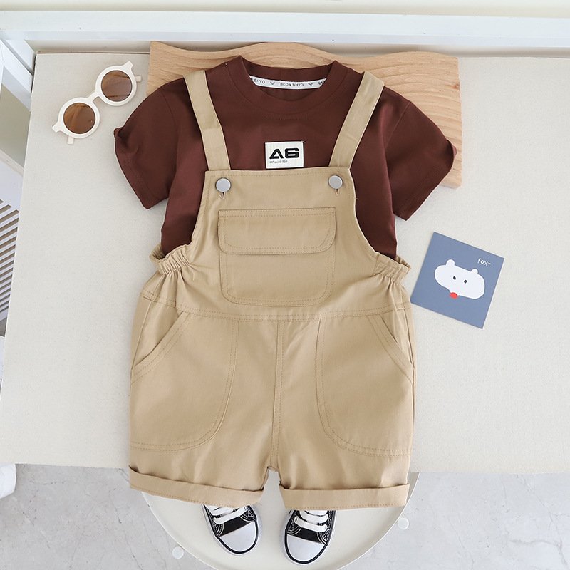 Summer boys clothing sets cute kids clothing 2 pieces set boys clothing