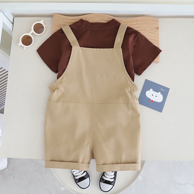 Summer boys clothing sets cute kids clothing 2 pieces set boys clothing