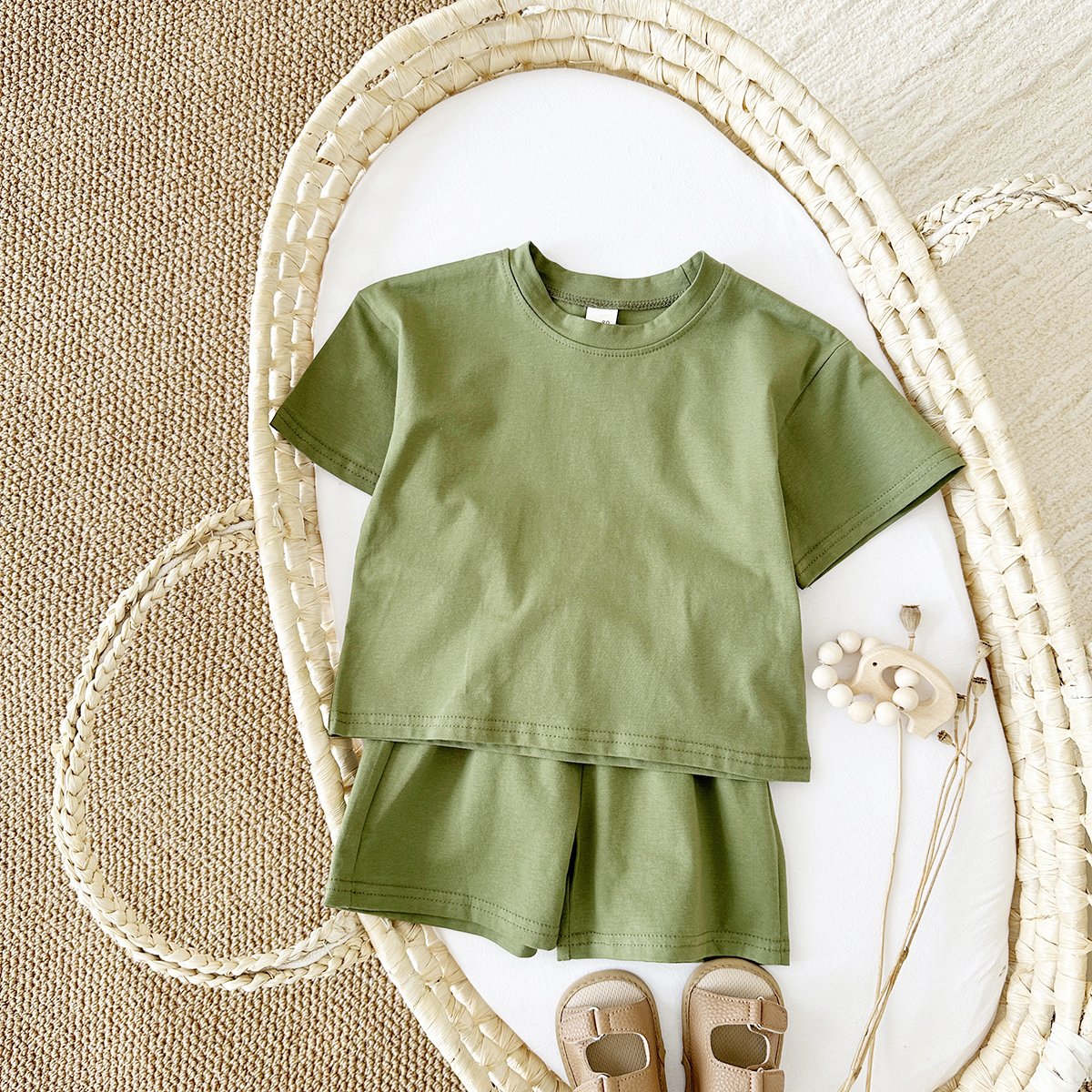 Kids Summer Clothing Set Baby Boy Sport Outfits Children Clothes 2PCS T-Shirt Shorts Toddler Girl Clothes