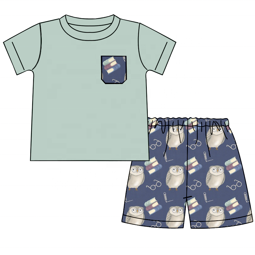 brother sets toddler boys clothing set back to school cotton t shirts lined shorts clothes for kids boy child