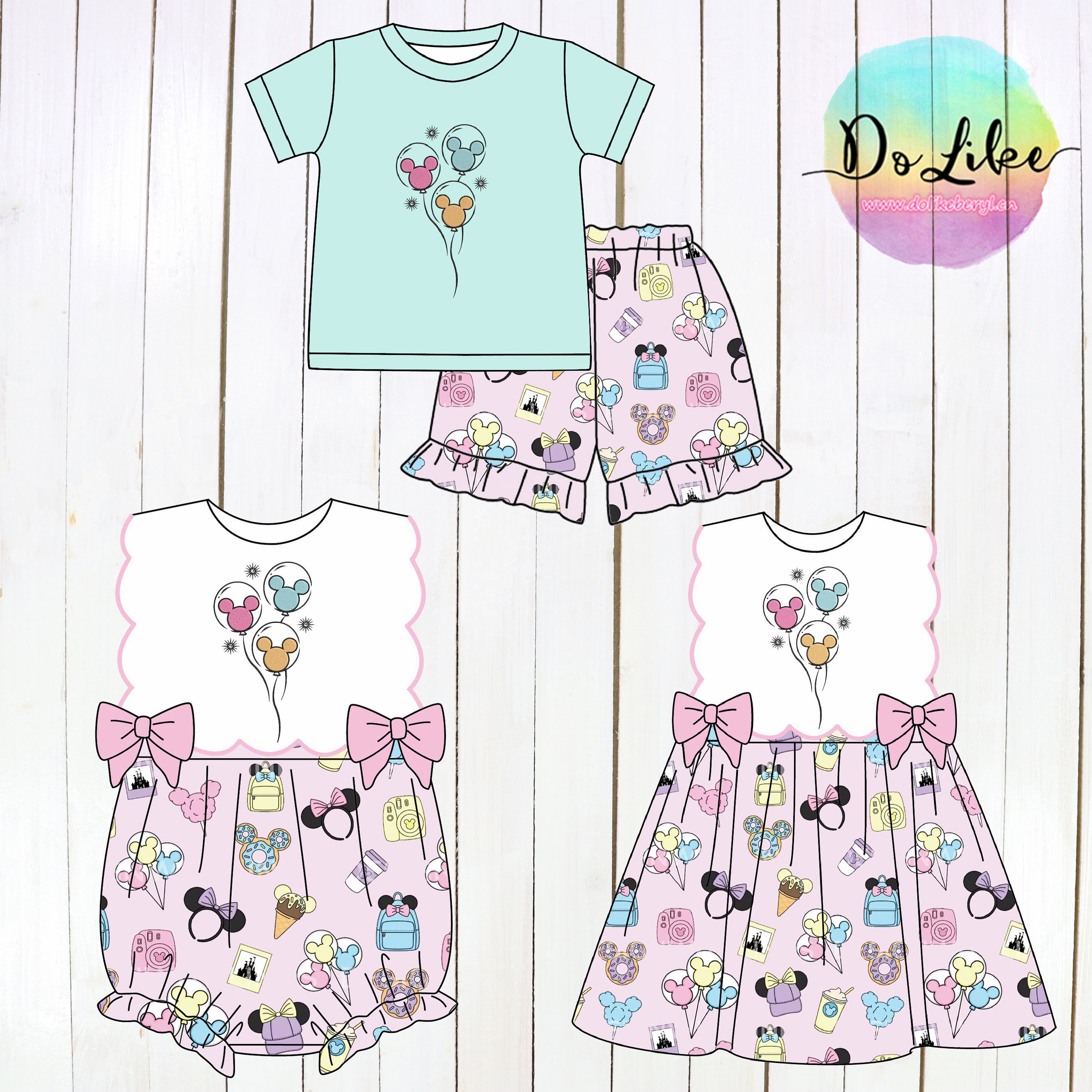Denim fabric baby clothing sets 4pcs set matched newborn baby clothes boys leopard clothing sets