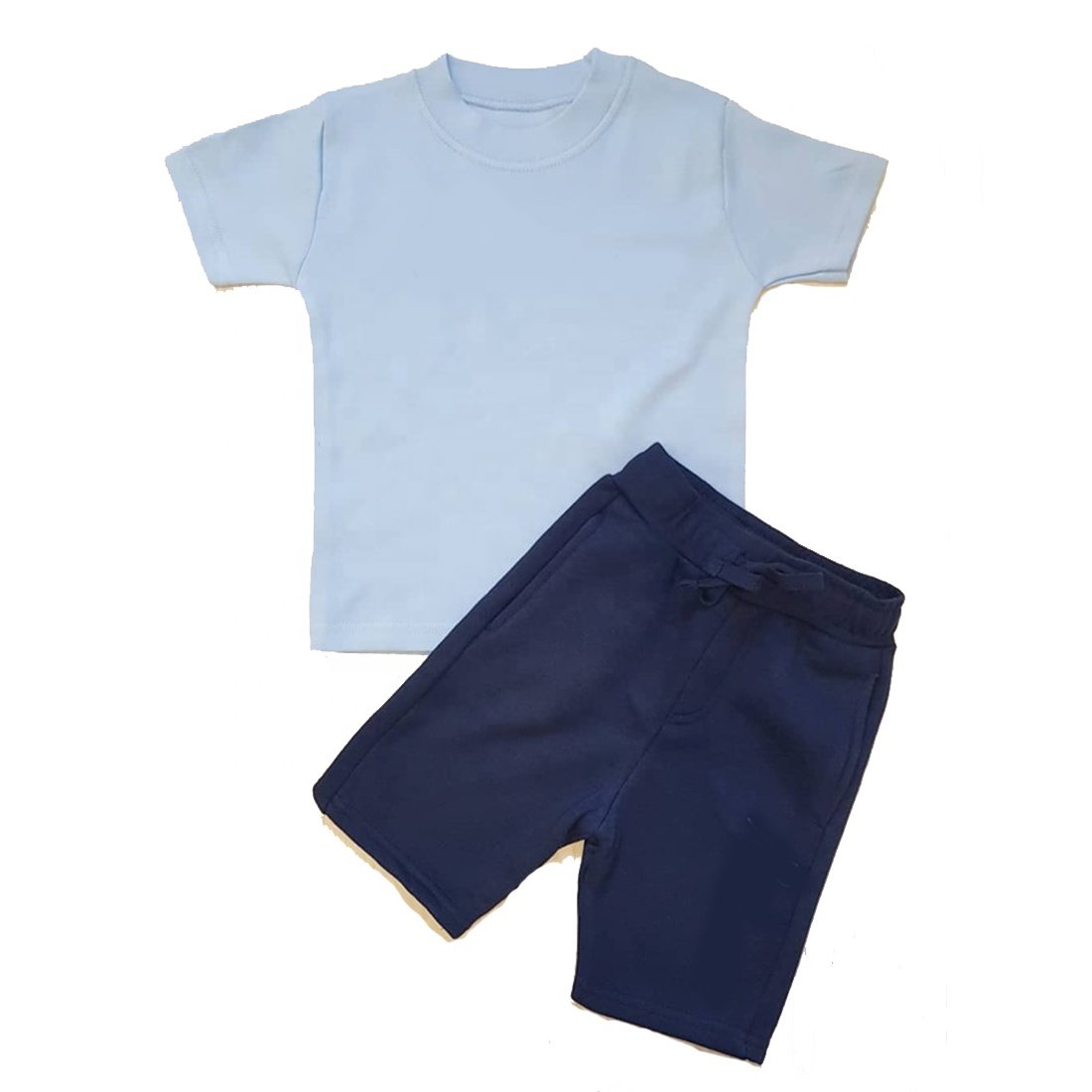 Wholesale Children Clothing Set Kids Boys Summer Sports Casual Short Sleeve Clothing