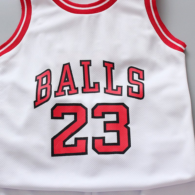2021 New Style baby organic clothing cotton Fashion basketball clothes baby clothes set boys baby clothing