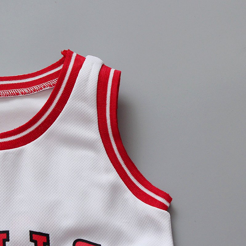 2021 New Style baby organic clothing cotton Fashion basketball clothes baby clothes set boys baby clothing
