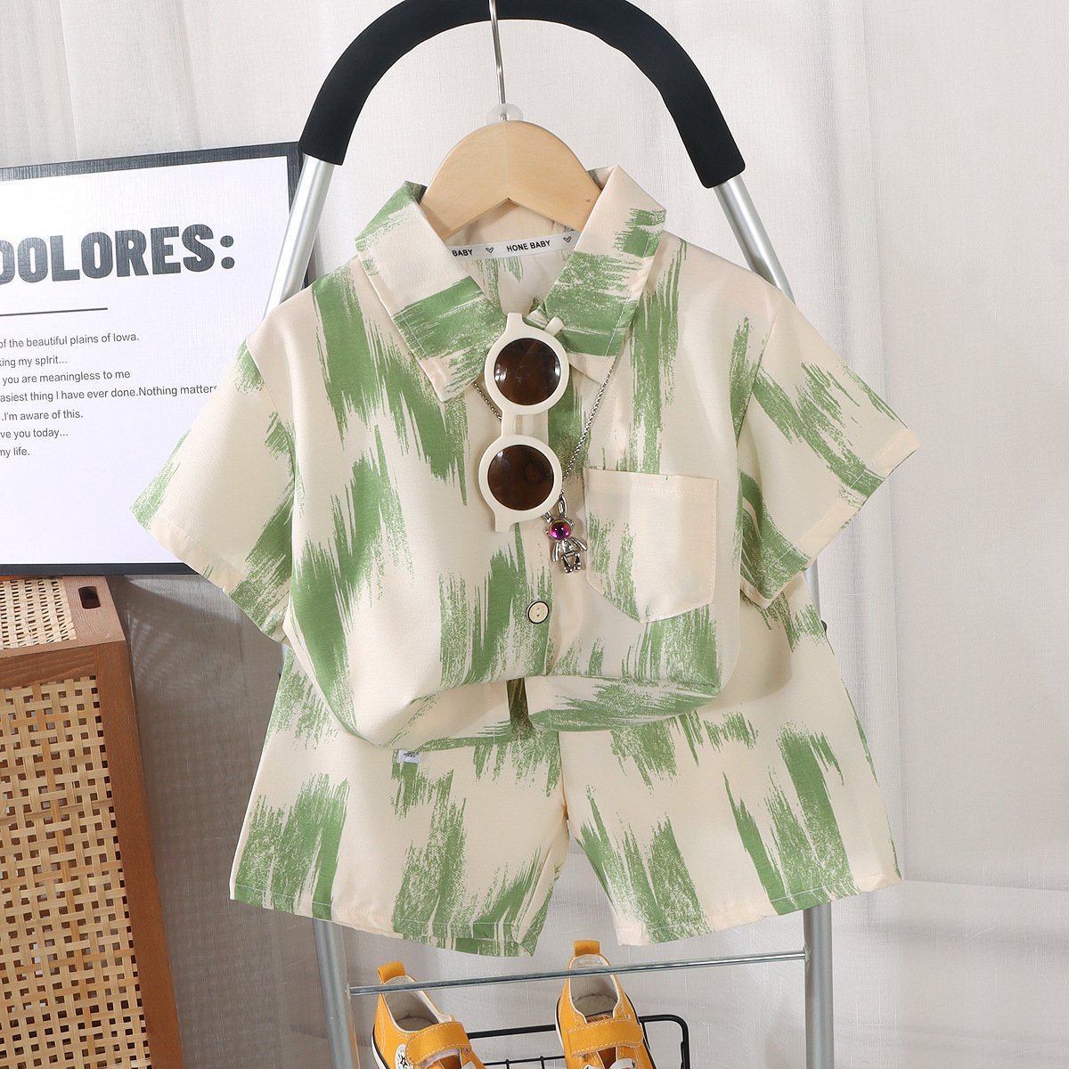 2-9 Year Infant Baby Cloths Set Kids Clothing Sets 2024 Shirt Tops Shorts Set Toddler Boys Summer Clothing