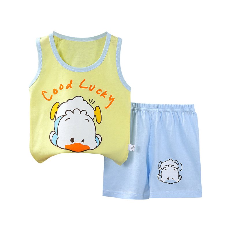 High quality cotton children's vest set at best price kids clothing
