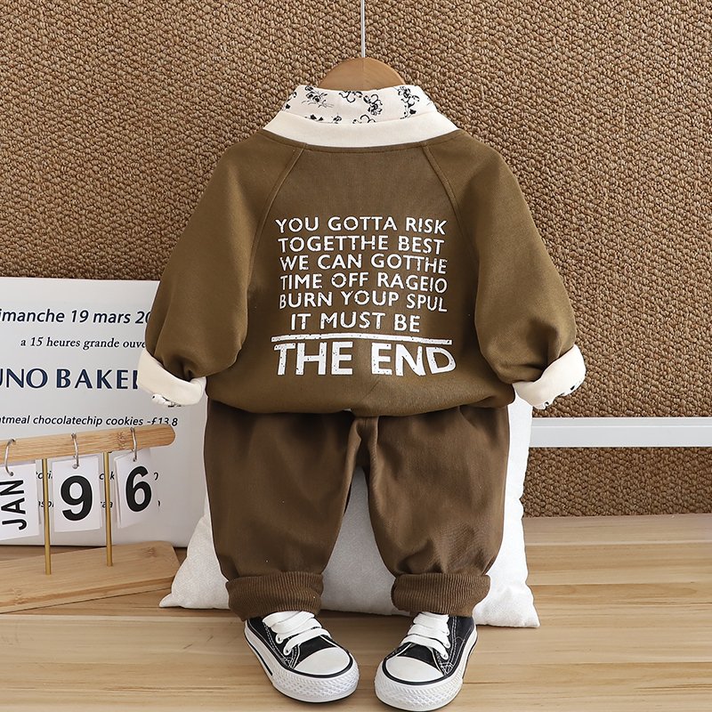Unisex Short Sleeve Baseball Jacket for Boys Letter Print Leisure Sports Suit for Spring Autumn for Motorcycle Activities