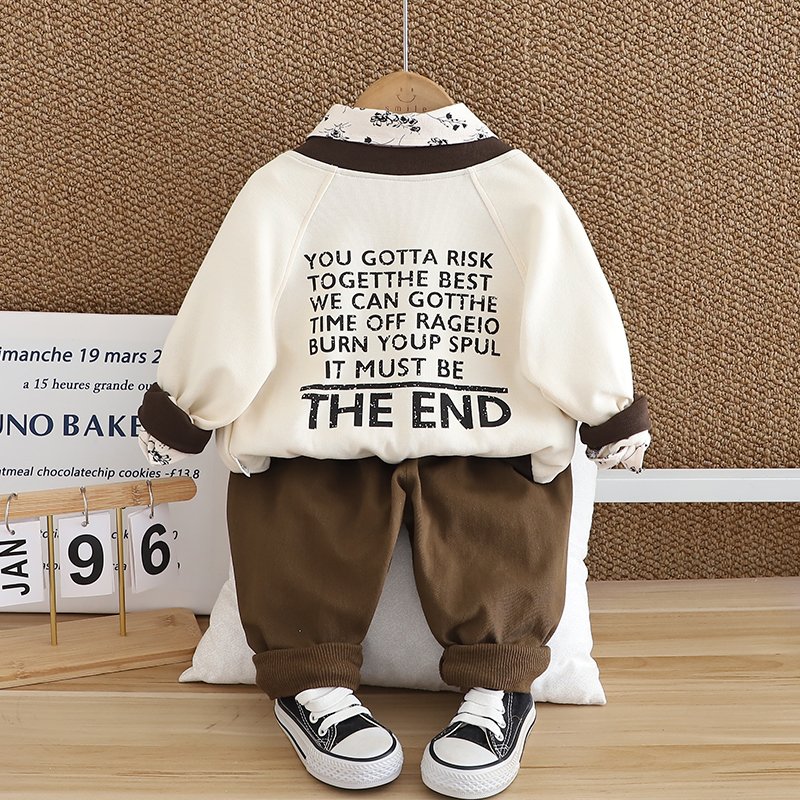 Unisex Short Sleeve Baseball Jacket for Boys Letter Print Leisure Sports Suit for Spring Autumn for Motorcycle Activities