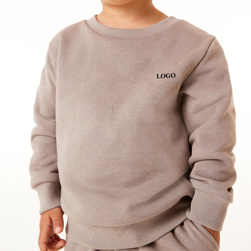 Customize New Fashion 2 Piece Kids Boys Set / Solid Color OEM Tracksuits For Boys Clothing Sets / Summer 2025 Boys Tracksuit Set