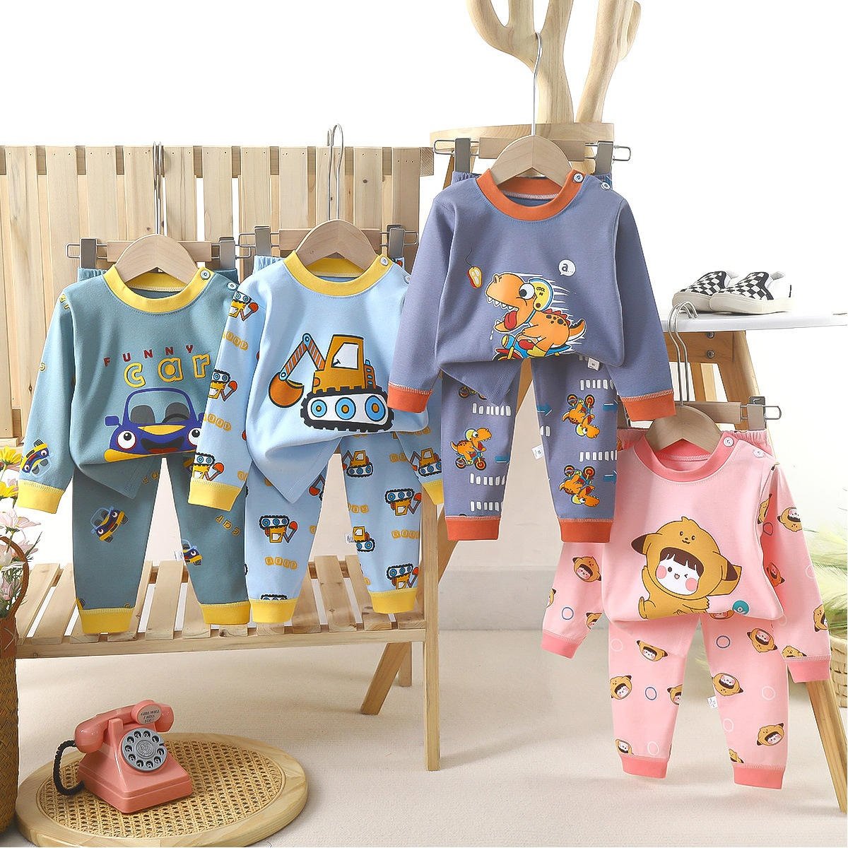 New hot selling product children summer clothing set baby boy 2pss children clothing set