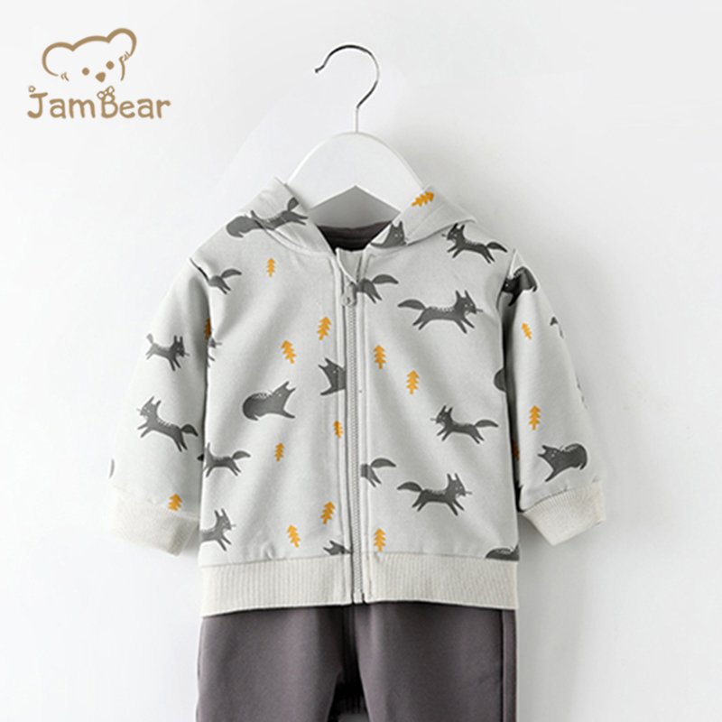 Organic sweatsuit set kid Custom boys clothing sets Eco-friendly organic cotton kids sweatsuit sets children tracksuits