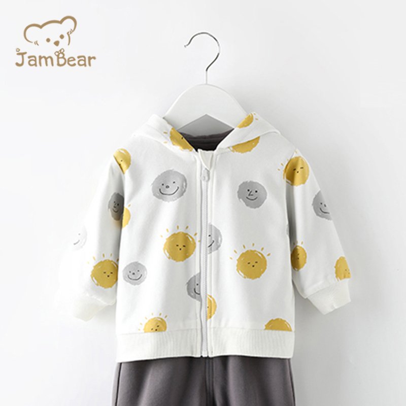 Organic sweatsuit set kid Custom boys clothing sets Eco-friendly organic cotton kids sweatsuit sets children tracksuits