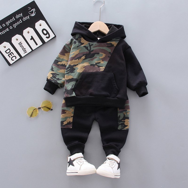 Factory wholesale children boys casual boy two pieces autumn suit cheap clothing for kids