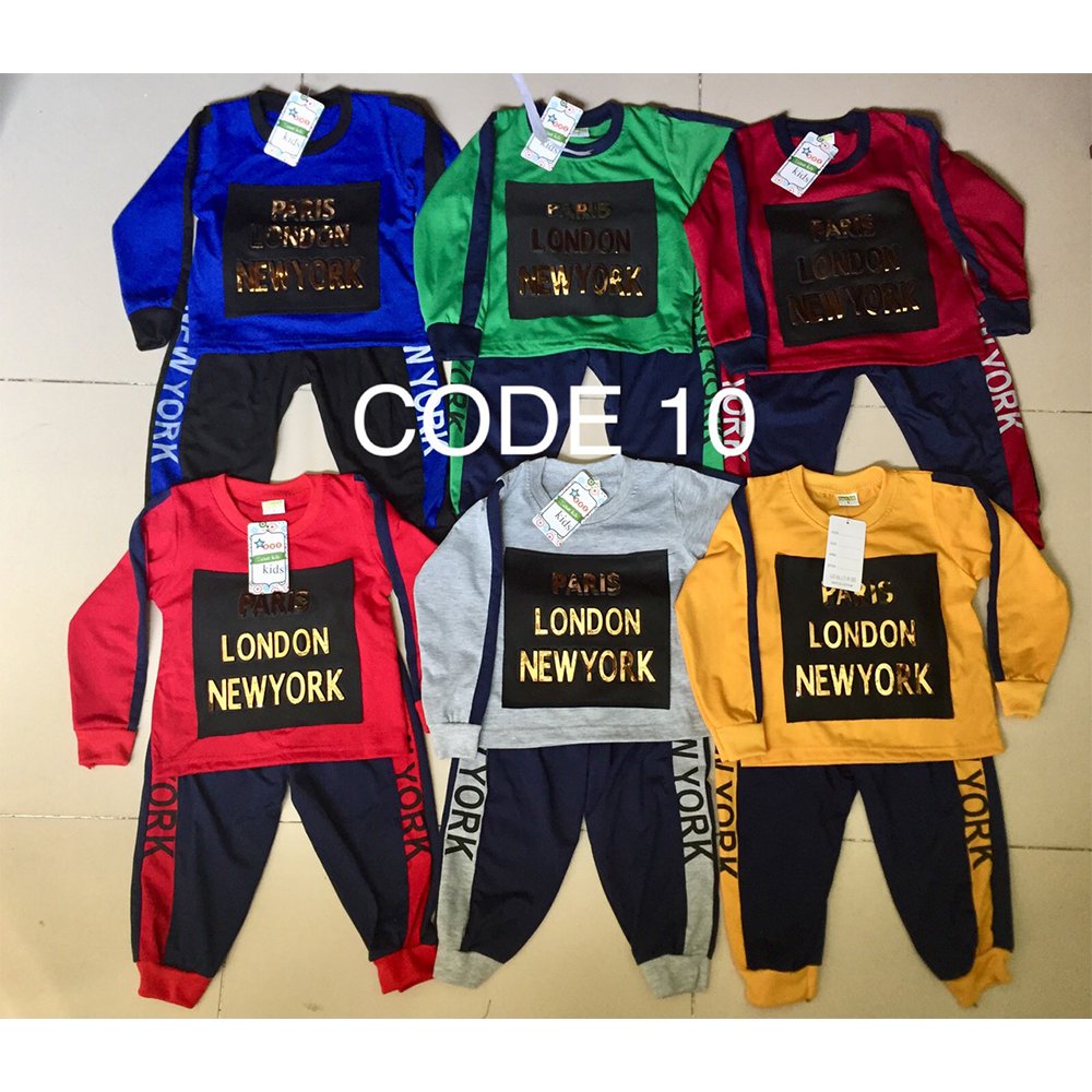 Pyjamas Kids Children Toddler Boys Clothing set Kids Sleepwear Winter Clothes Children's Pajama Set