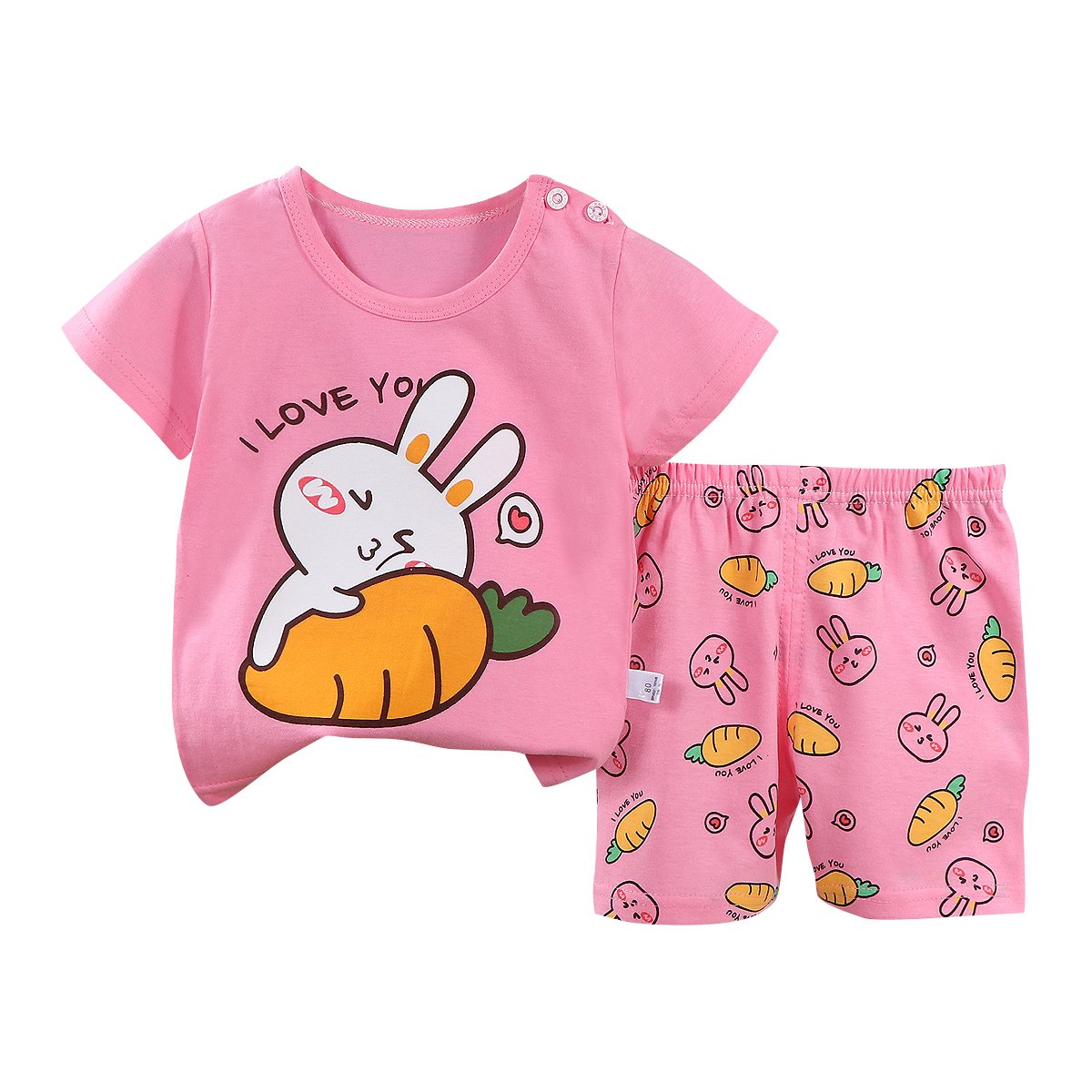 Kids Casual Clothing Set-Pure Cotton Short-Sleeved T-Shirt & Shorts Summer Boys' Collection Wholesale