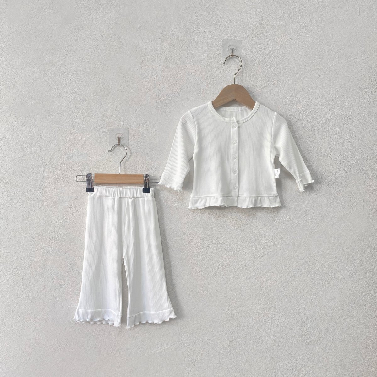 Wholesale Custom Boys Solid Color Spandex Organic Cotton Baby Clothing Sets