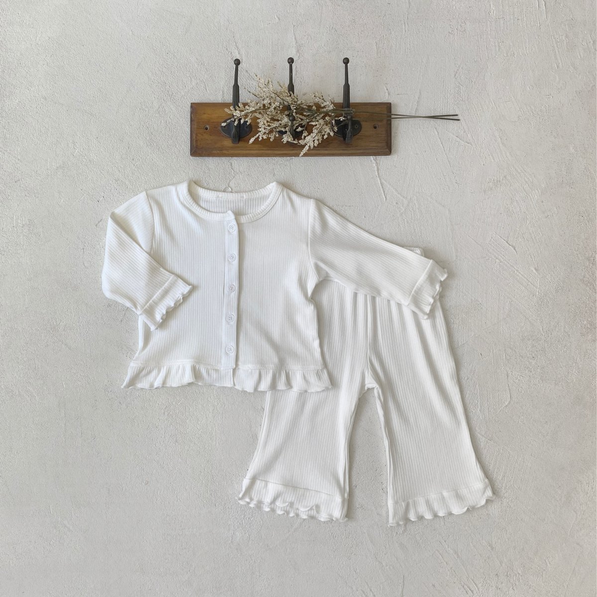 Wholesale Custom Boys Solid Color Spandex Organic Cotton Baby Clothing Sets