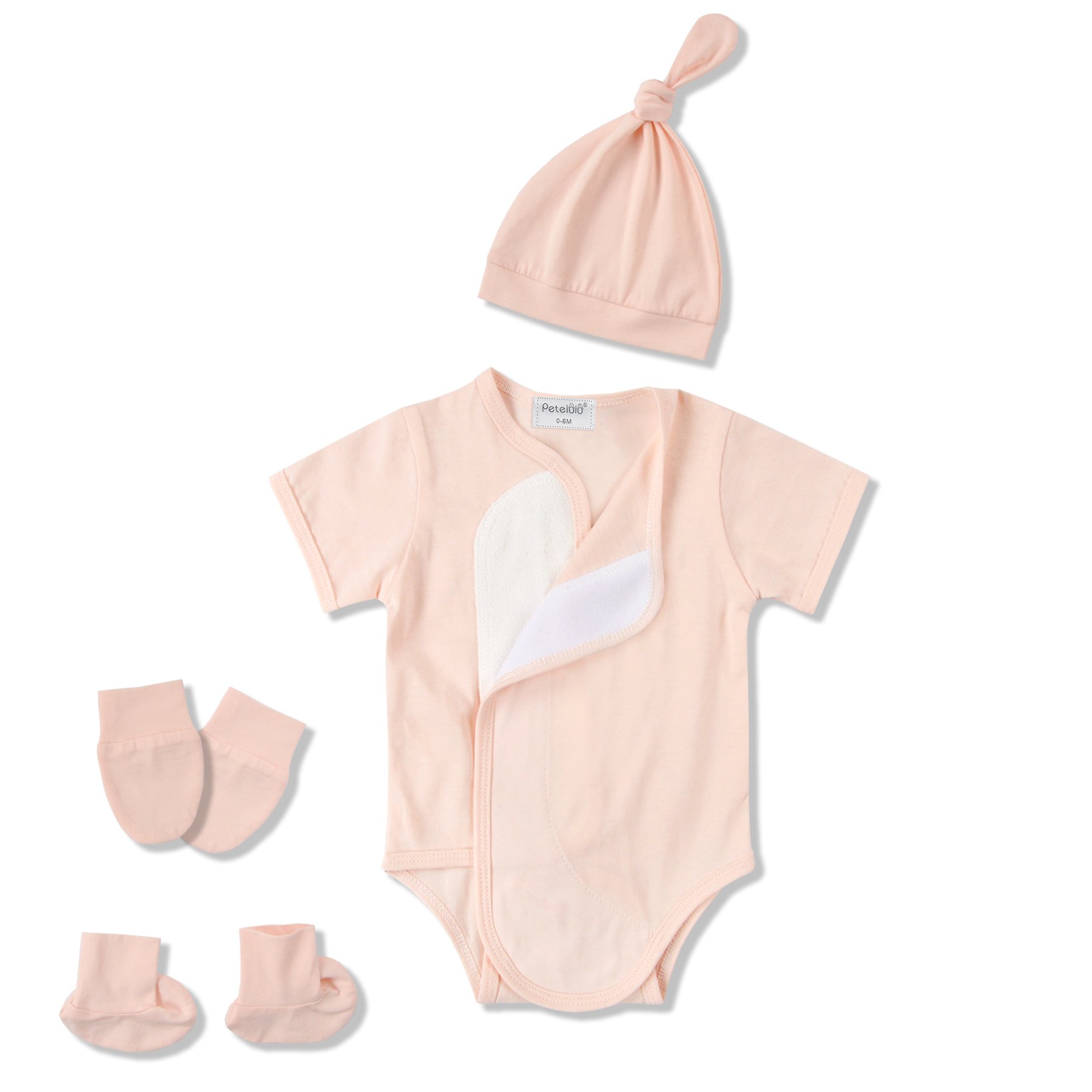 Infant Bodysuit organic baby clothes gots certified 100 cotton Boy And Girl Romper Suit Super soft sticker Jumpsuit